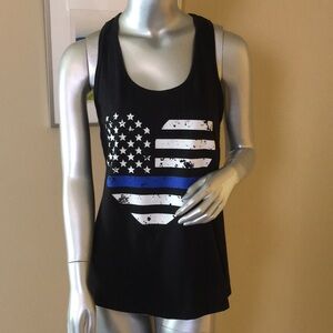 LAPG | Thin Blue Line / Back The Blue Tank Top